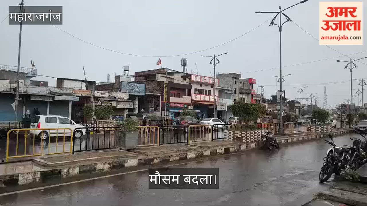 Afternoon rain brought relief from the heat, markets remained deserted.