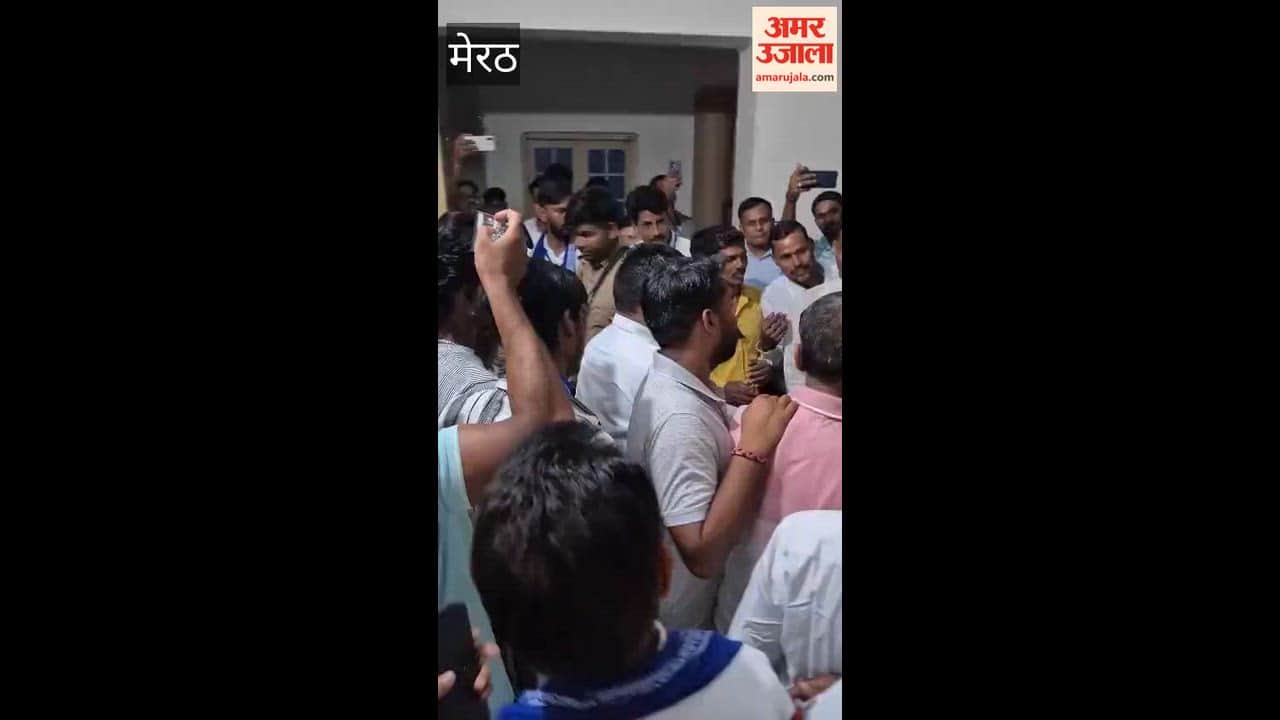 MP Chandrashekhar reached Hastinapur due to power change yatra, meeting with workers