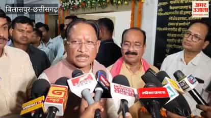 Chhattisgarh Chief Minister Vishnu Dev Sai held review meeting of five districts of division in Bilaspur
