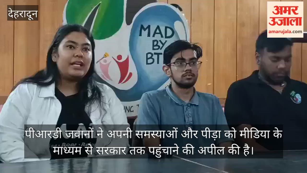PRD personnel make a plea, urging that their demands be conveyed to the government