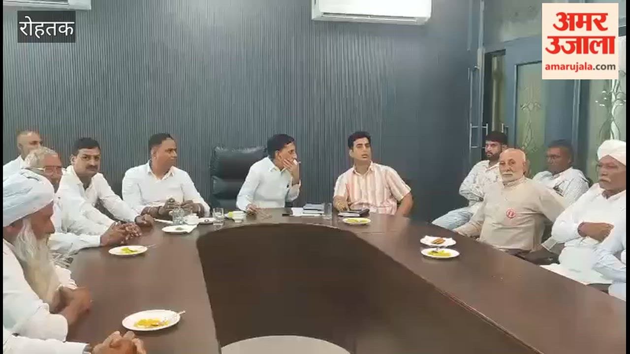 Talks held between the Irrigation Department and farmers regarding the failure to line the BSB canal in Rohtak