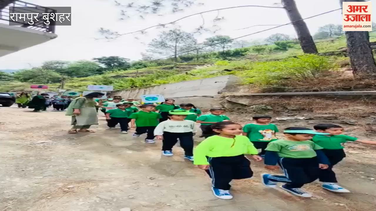 Rampur Bushahr Care for the environment, only then will the nation become great Jagatkhana echoes with slogans