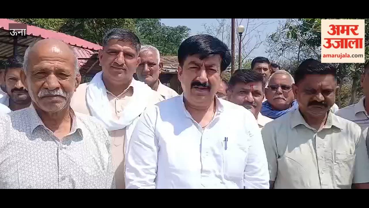 Una: Raising the slogan "Plant trees, save the environment," MLA Vivek Sharma conveyed a message to increase greenery on World Environment Day