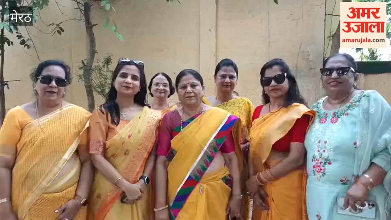 Meerut: Women of Maheshwari Mahila Mandal served in the cowshed.