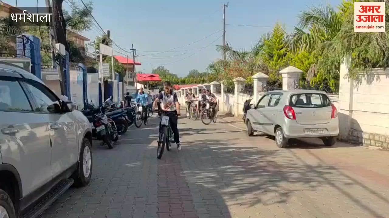 Kangra: Awareness rally held in Dharamshala on World Bicycle Day; over 100 participants took part