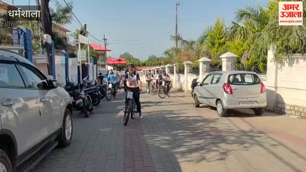Kangra: Awareness rally held in Dharamshala on World Bicycle Day; over 100 participants took part