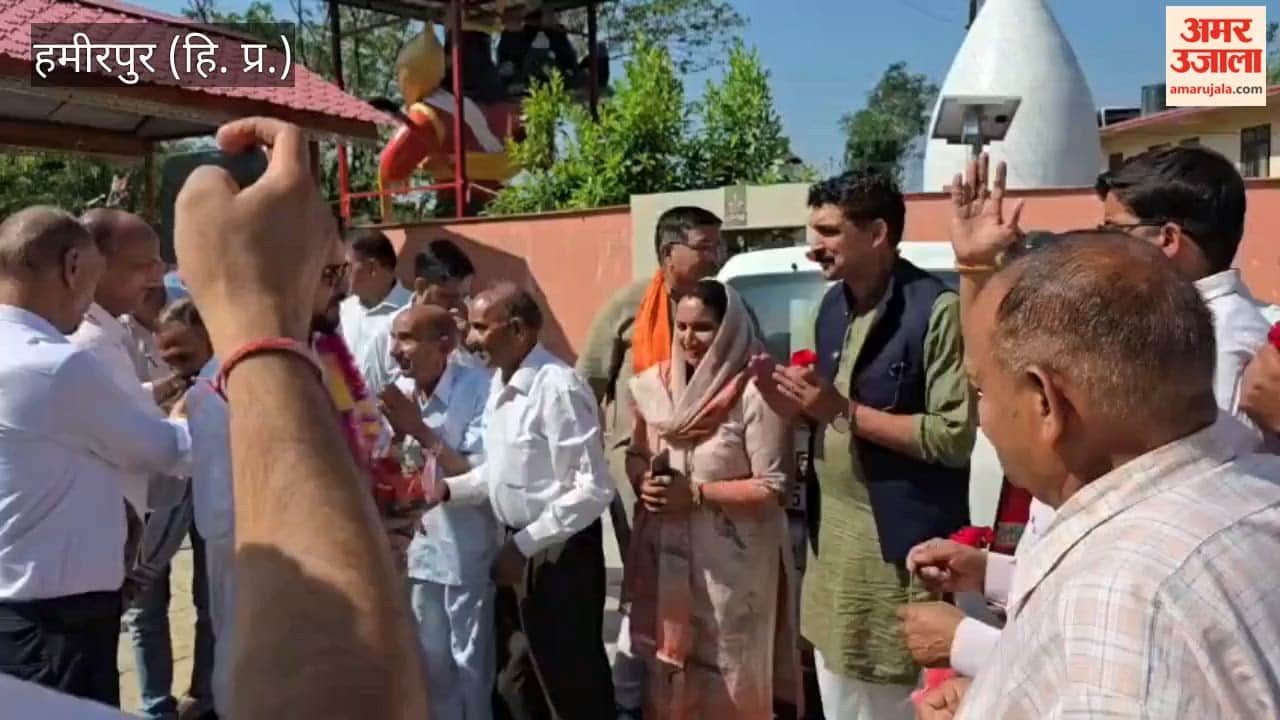 Hamirpur: MP Anurag Thakur toured rural areas to mark the completion of 12 years of the Modi government