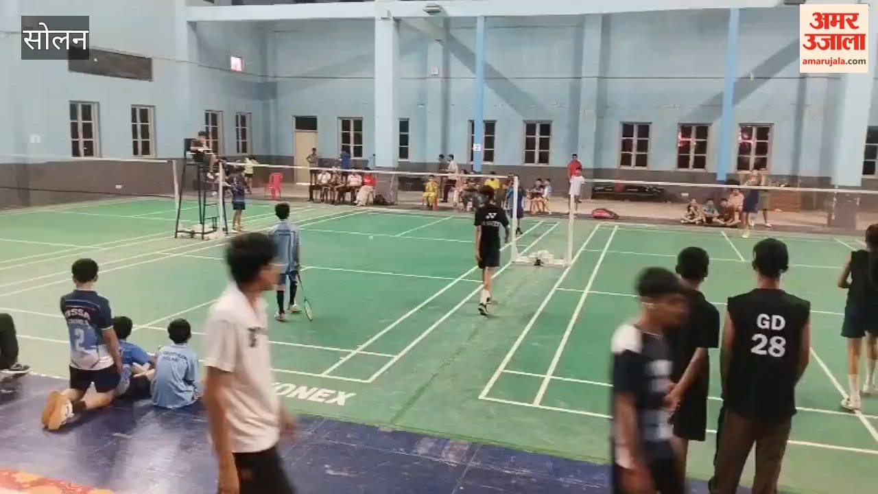 Solan: Grand finale of the Himachal Junior Badminton League begins in Kumarhatti; 150 players are participating
