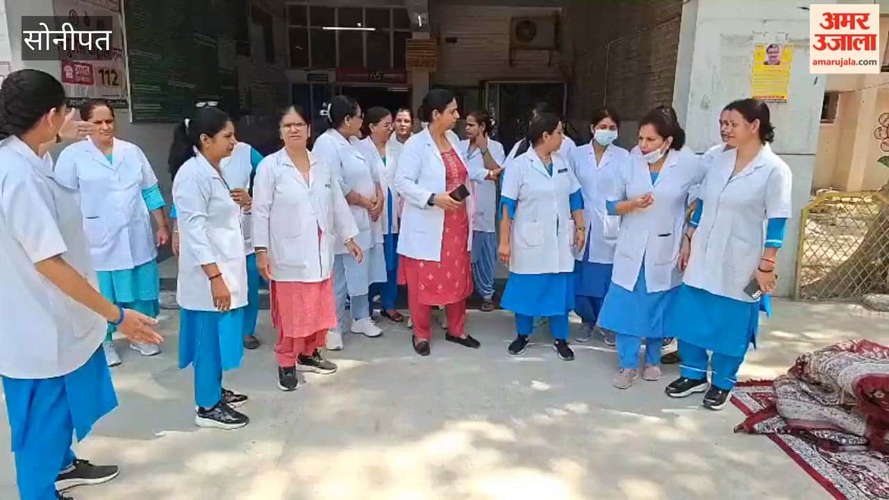 Uproar over Women's Commission Chairperson Renu Bhatia's statement; nursing staff in Sonipat stage 'pen-down' strike.