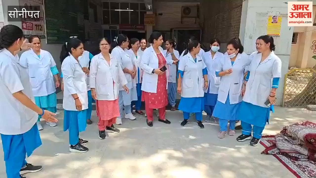 Uproar over Women's Commission Chairperson Renu Bhatia's statement; nursing staff in Sonipat stage 'pen-down' strike.