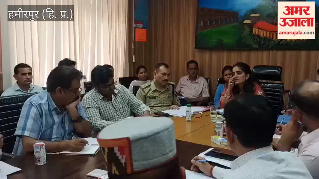 Hamirpur: Deputy Commissioner Gandharva Rathore directed all departments to make necessary arrangements for the monsoon season