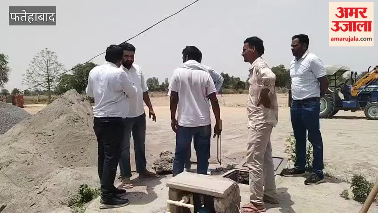 Public Health Department disconnected 12 connections motors in dhagad village fatehabad