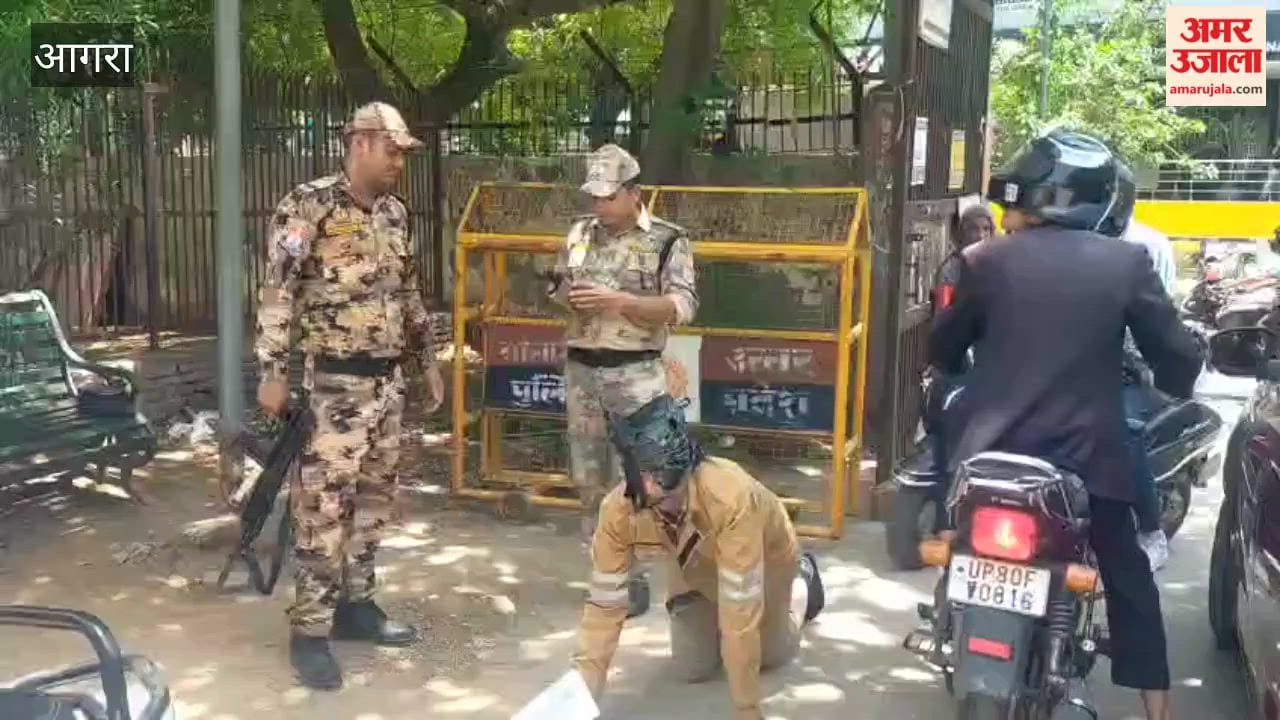 Suspended fireman arrives at court in Agra dressed as cockroach to seek justice