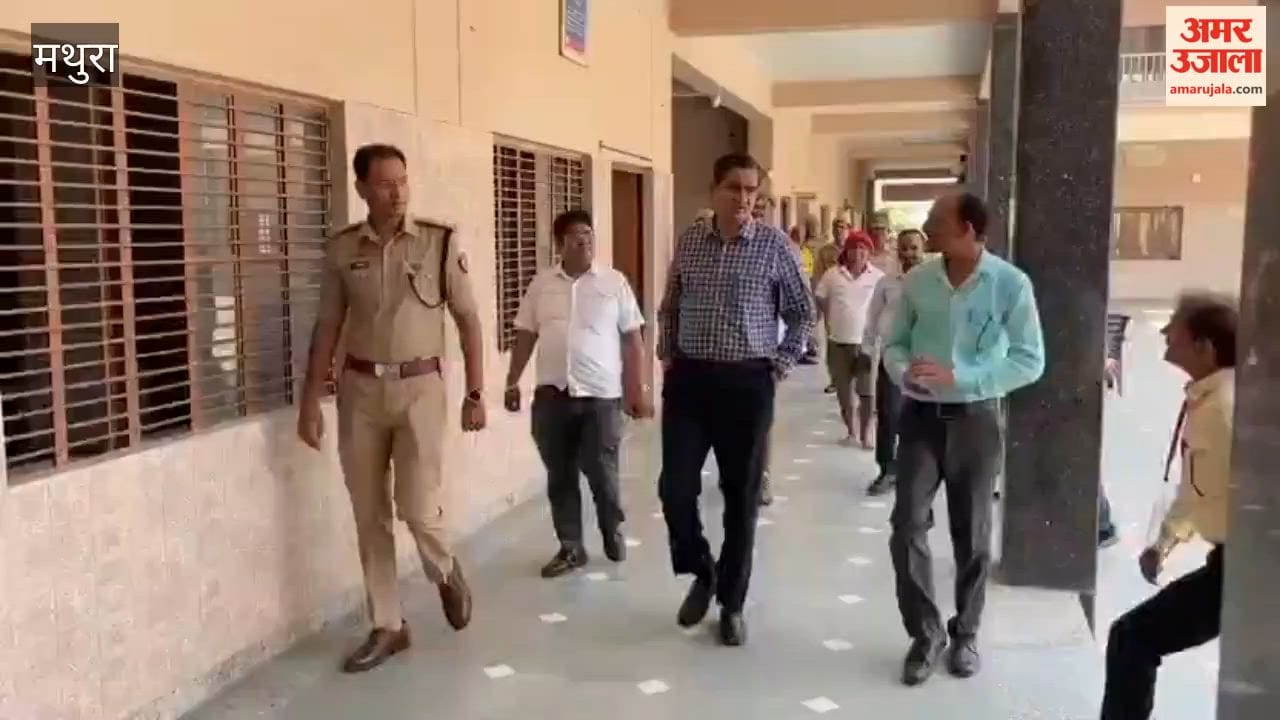 Police recruitment exam held in Mathura amidst tight security