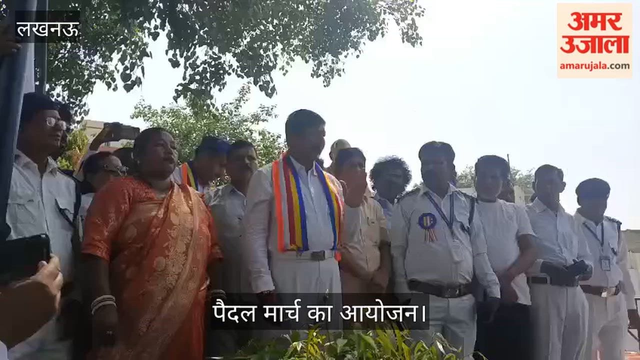 VIDEO: दि बुद्धिस्ट सोसाइटी ऑफ इंडिया' की ओर से निकाला गया शांतिपूर्ण पैदल मार्च