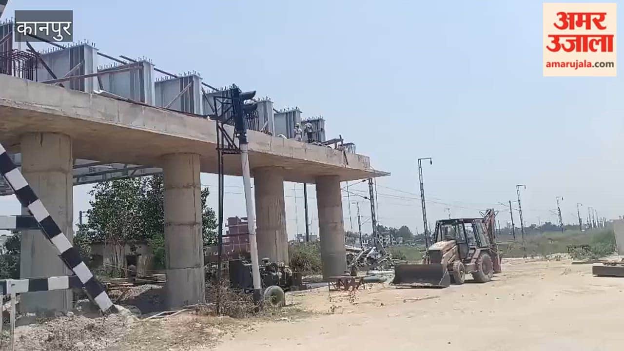 Saraiya ROB: Preparations begin to place girders between the crossing and the school