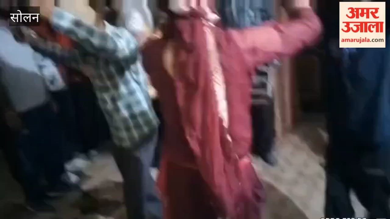 Solan: Villagers dance all night to appease the Rain God; the ancient tradition of 'Jogda' remains alive today in some areas of the district