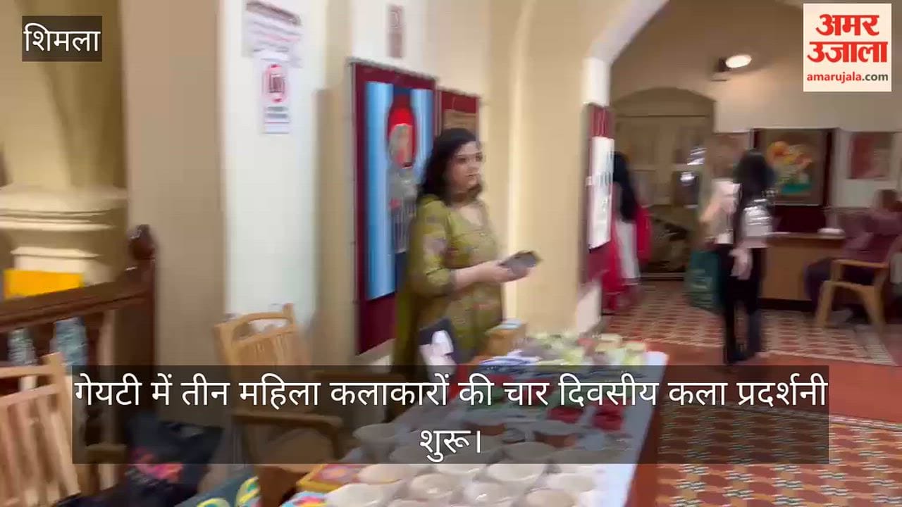 Four-day art exhibition by three female artists begins at Gaiety.