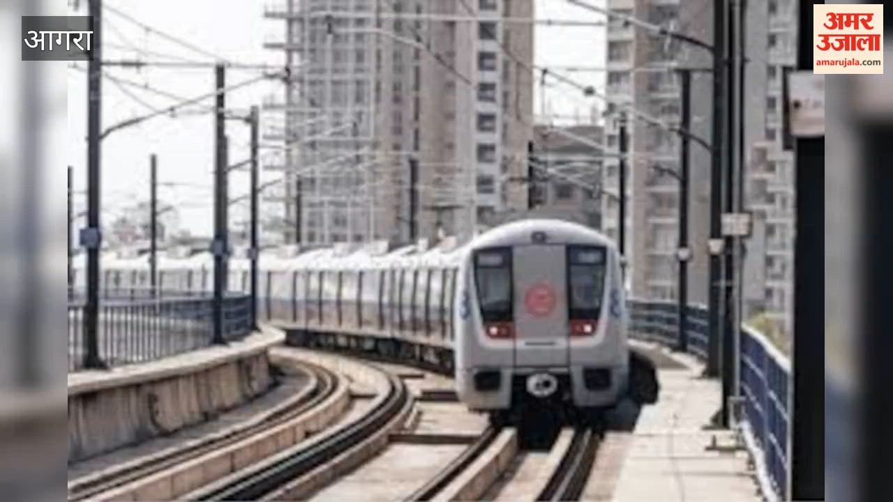 Metro work in full pace in agra