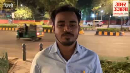 Drain slab missing in Delhi pedestrians forced to risk their lives while walking