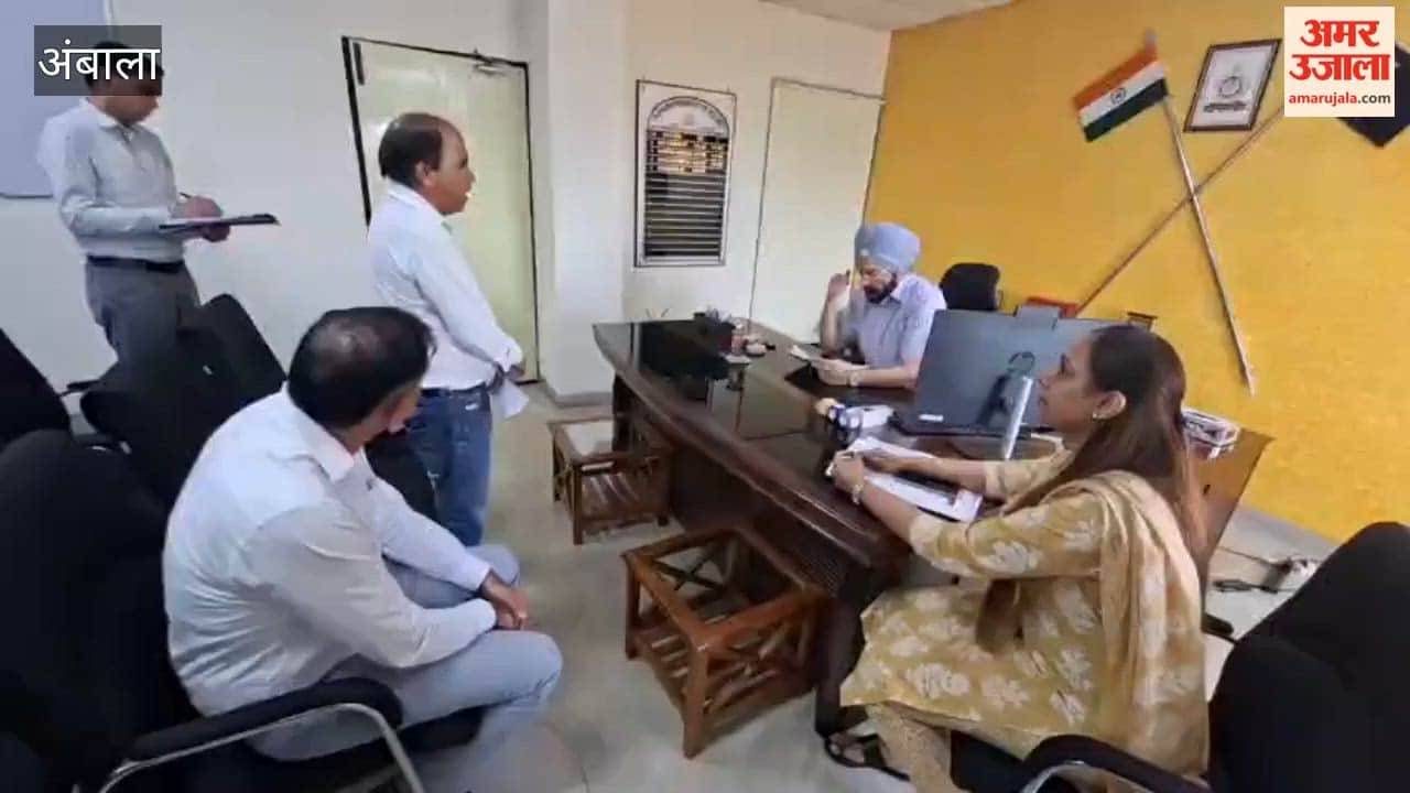 ACB Director General hears grievances in Ambala; people also turn up.