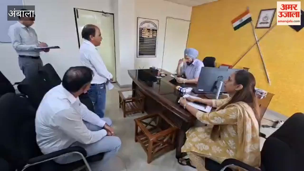 ACB Director General hears grievances in Ambala; people also turn up.