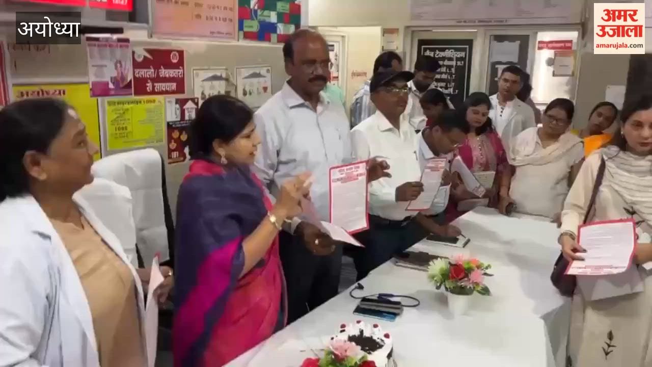 अयोध्या में राज्य महिला आयोग की उपाध्यक्ष चारू चौधरी ने जिला महिला चिकित्सालय का किया निरीक्षण