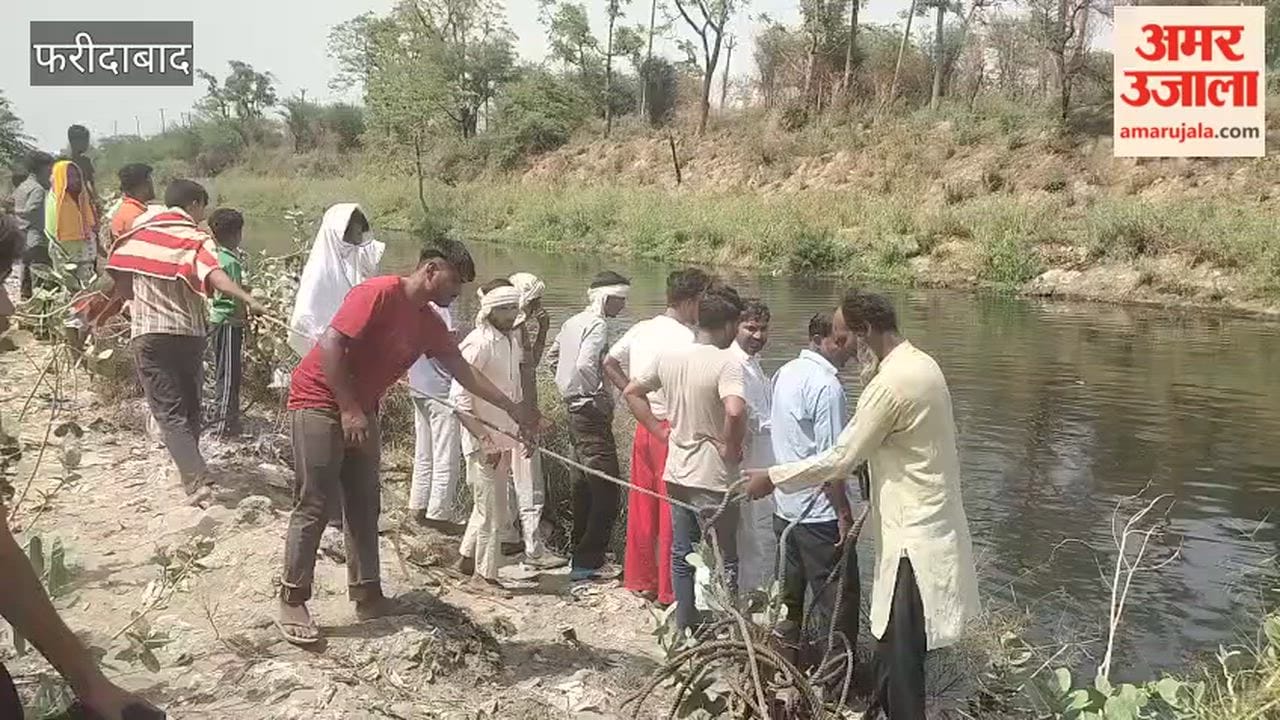 Faridabad 14-year-old Farhan fell into the canal while trying to catch kite