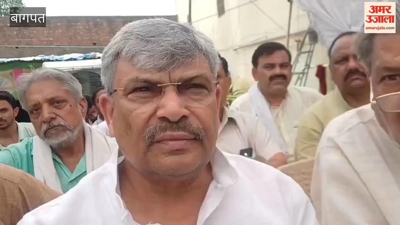 Baghpat: State Minister visits tent trader's home following double murder; calls for police encounters against those disrupting law and order.