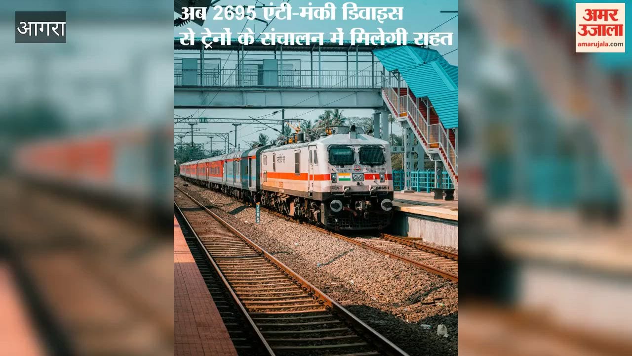 Railways install anti-monkey devices to ward off monkeys