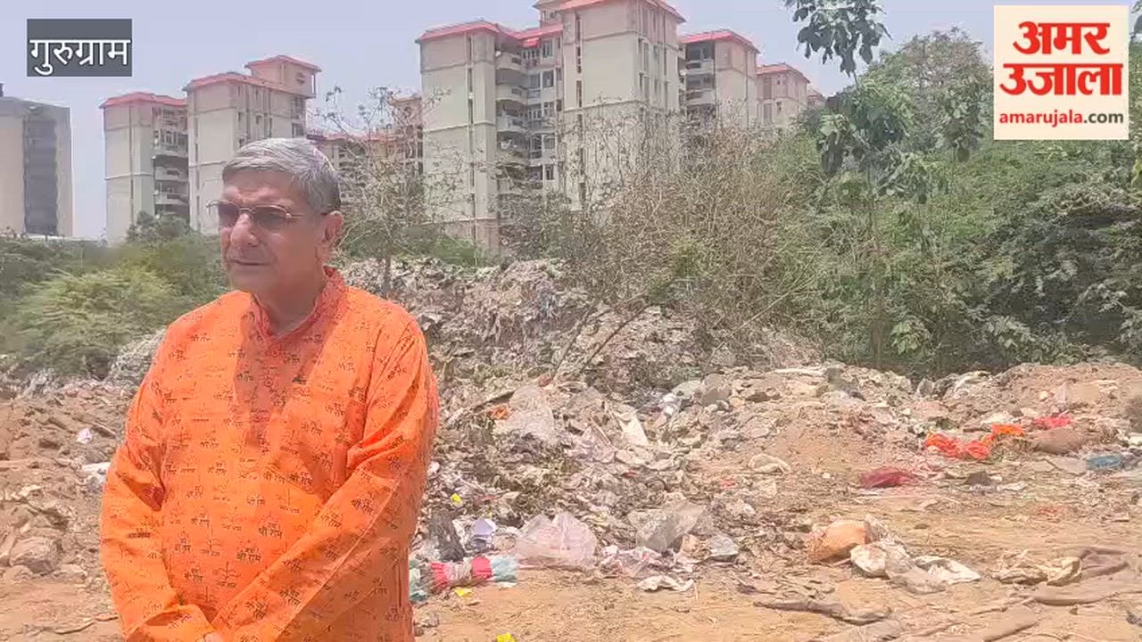 Residents of 10 societies in Sector 55 are plagued by the dumping of debris and garbage