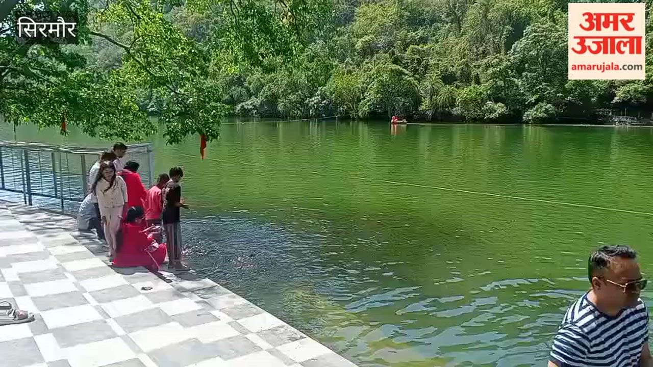 Sirmour: Maa Renuka Seva Samiti started cleaning campaign in Renukaji Lake