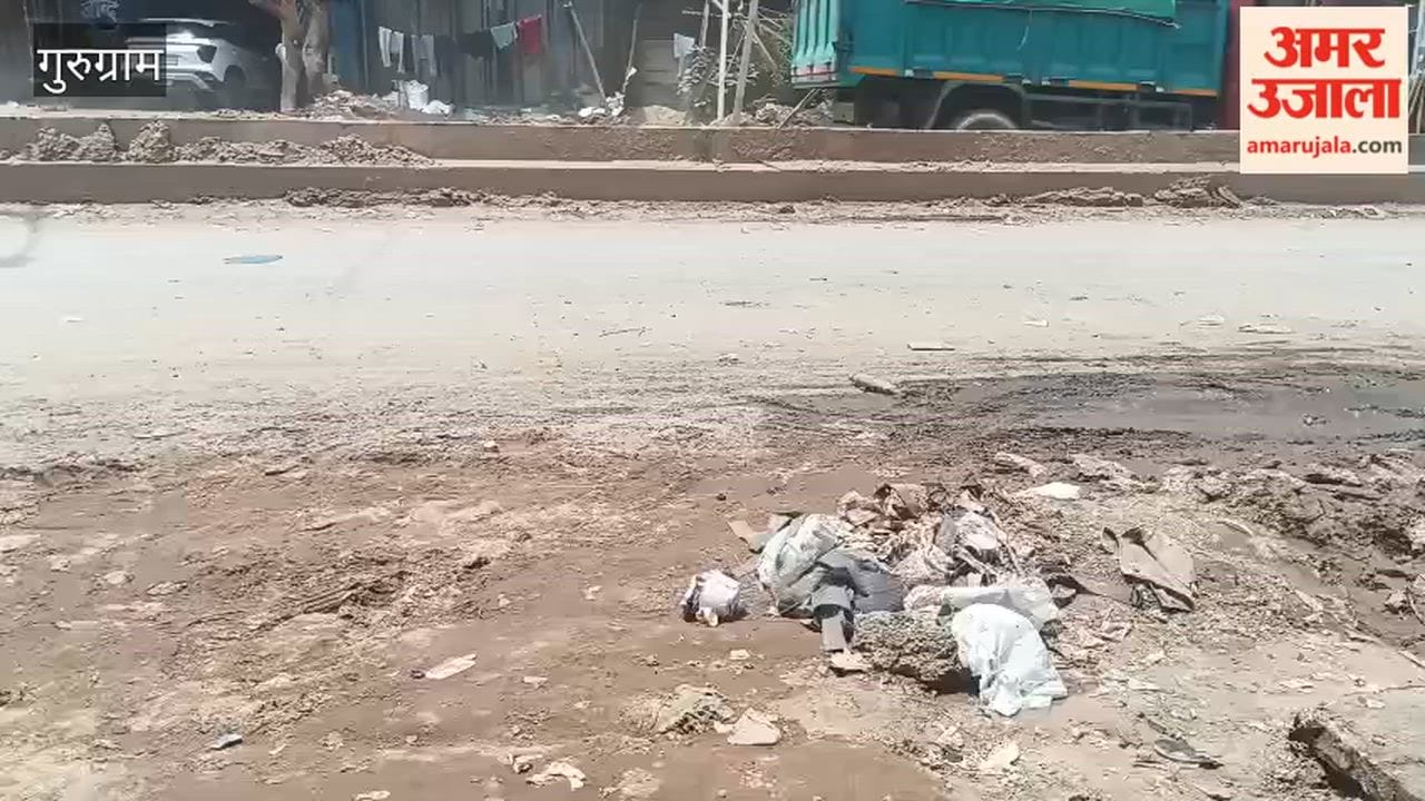 People face increased hardship due to dilapidated state of Pataudi Road