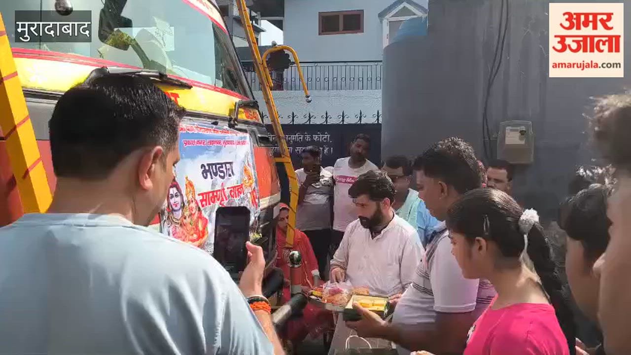 Truck loaded with food supplies for bhandara dispatched to Kedarnath Dham