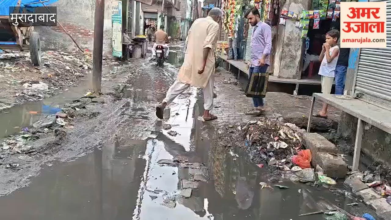 Waterlogging in Kundanpur Dhakka even without rain; downpour exacerbates the problem