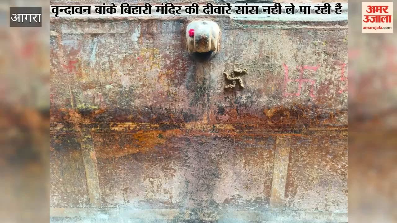Banke Bihari Temple Stones Were ‘Suffocating’ Under Polymer Coating