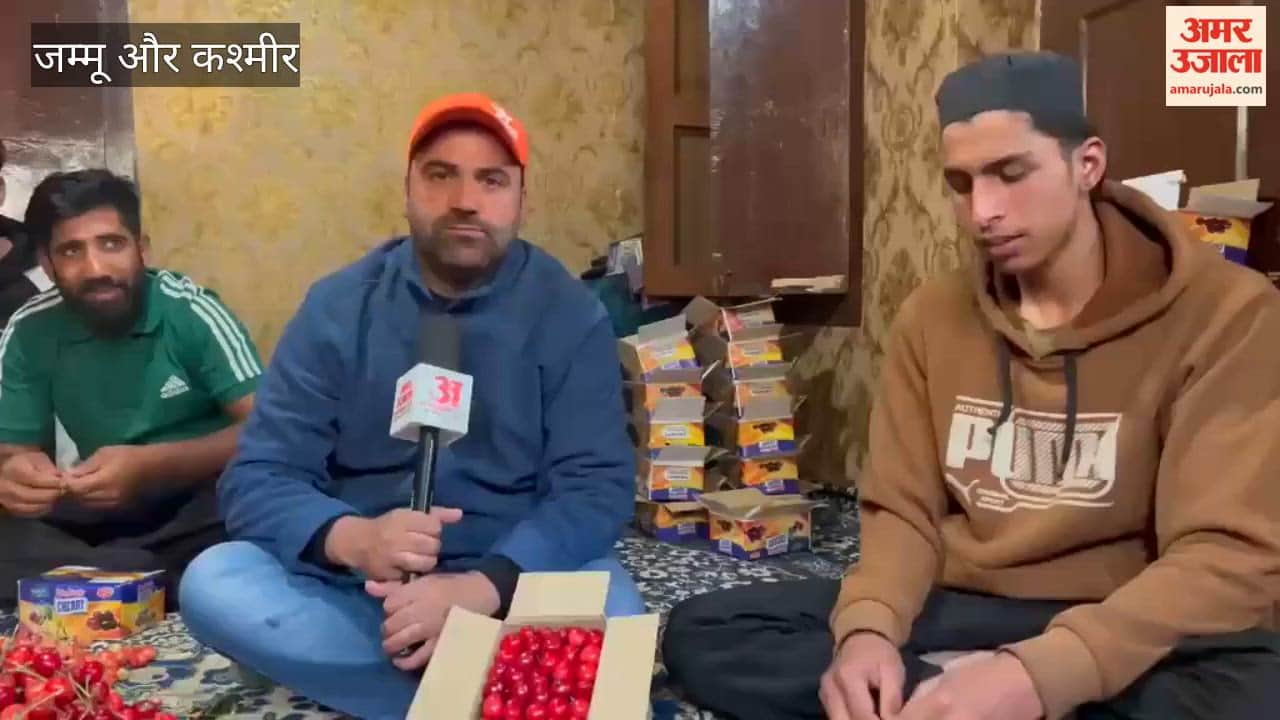 Cherry farmers in Shopian seek crop insurance heavy losses due to hailstorm.