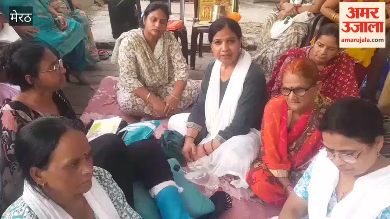 Central Market Dispute: Shastri Nagar Women Continue Protest, Demand Immediate Relief
