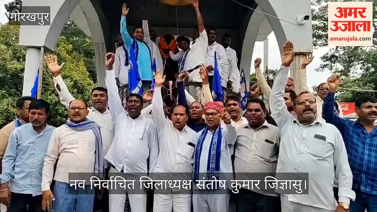 BSP's new district president paid obeisance to Ambedkar