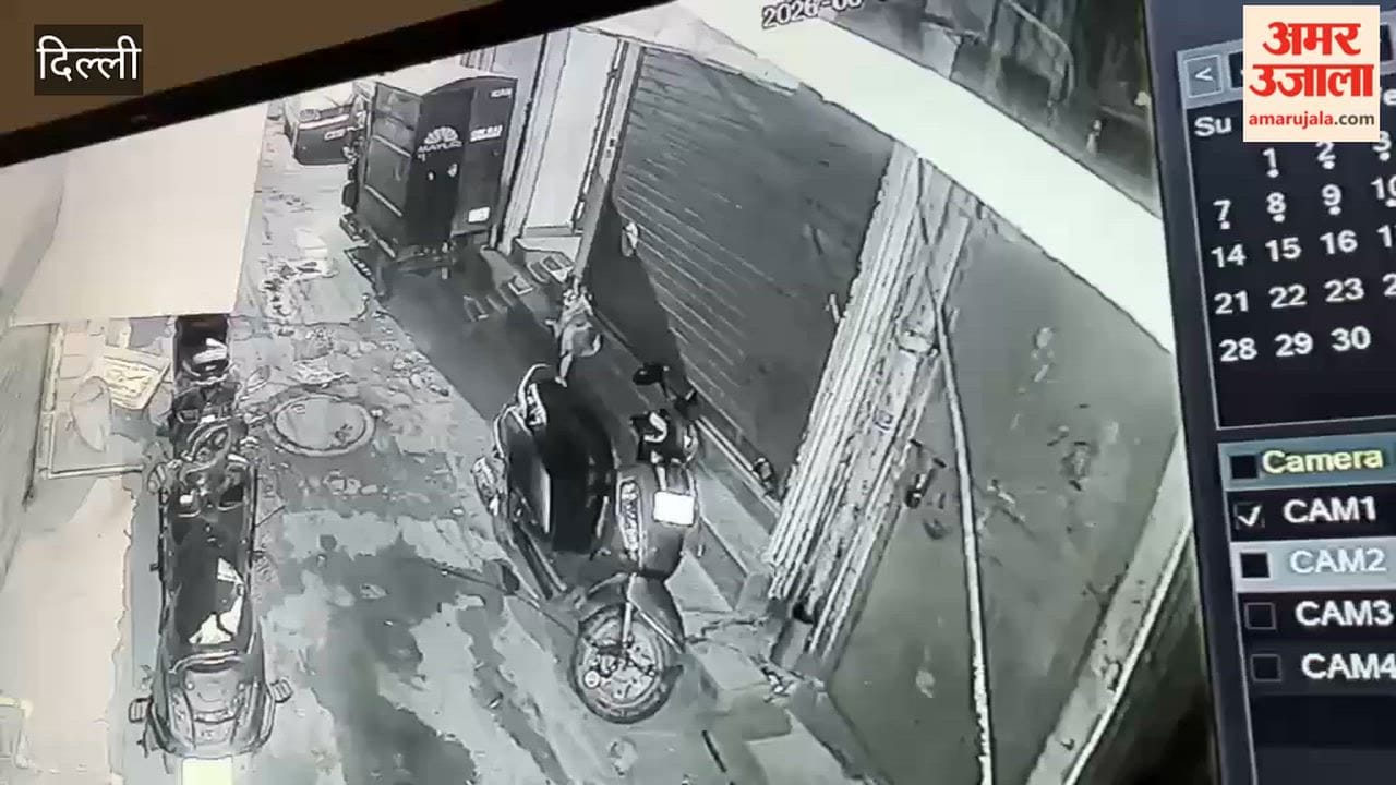 Tughlakabad fire incident woman set blaze cctv Video
