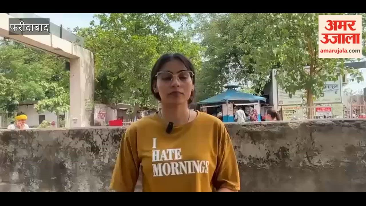 Temperature drops in Faridabad after rain people get relief from heat
