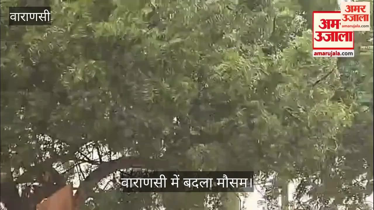 Weather takes a turn in Varanasi; rain accompanied by strong winds