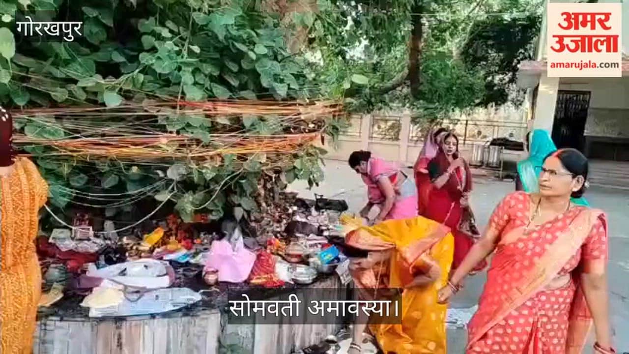 Crowds of devotees thronged Shiva temples on Somvati Amavasya.