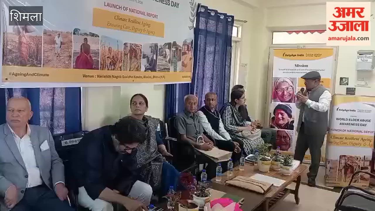 HelpAge India Organizes Workshop on World Elder Abuse Awareness Day in Shimla