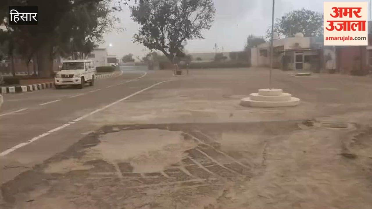 Weather changes in Hisar with strong winds and light drizzle Meteorological Department issues an alert