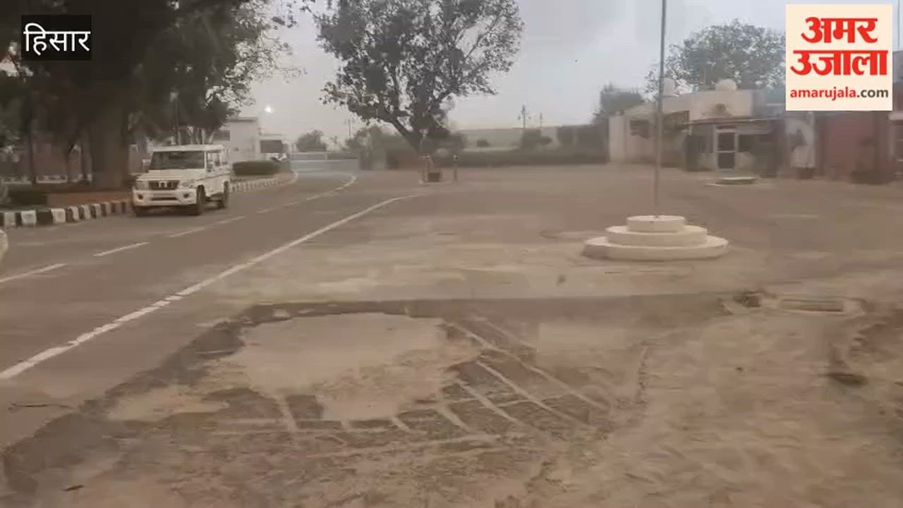 Weather changes in Hisar with strong winds and light drizzle Meteorological Department issues an alert