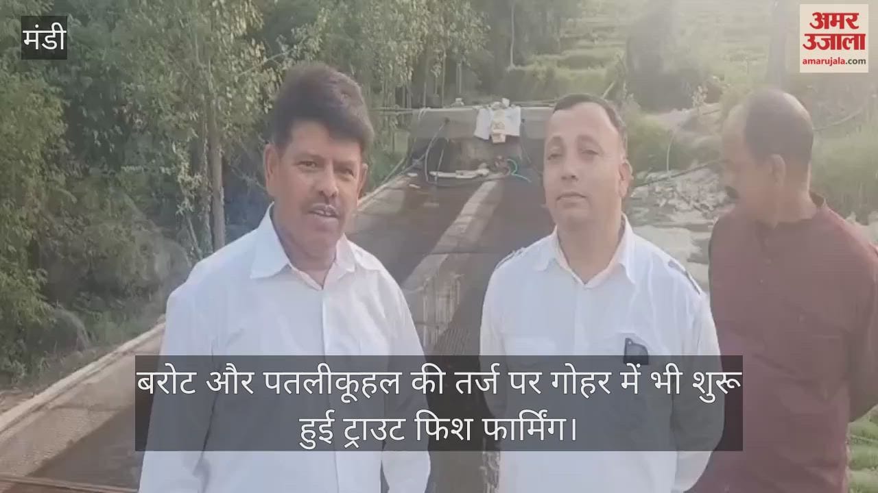 Trout fish farming launched in Gohar, following the model of Barot and Patlikuhal.
