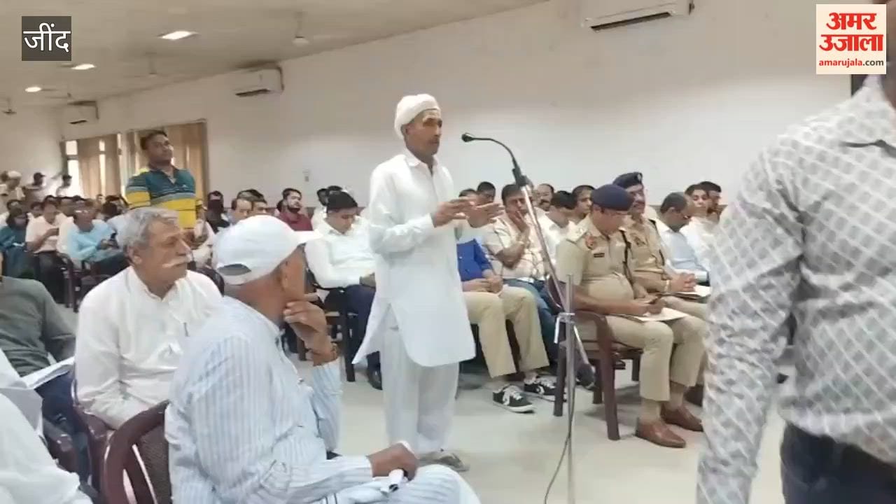 Grievance Redressal Committee meeting held in Jind under the chairmanship of Minister of State Gaurav Gautam.