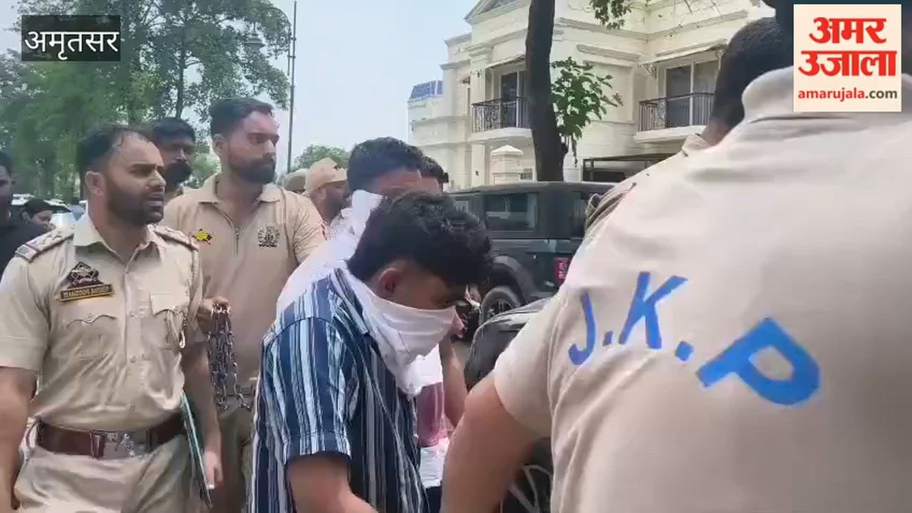 Two suspects arrested from Dream City in Amritsar; AK-47 and pistol recovered.