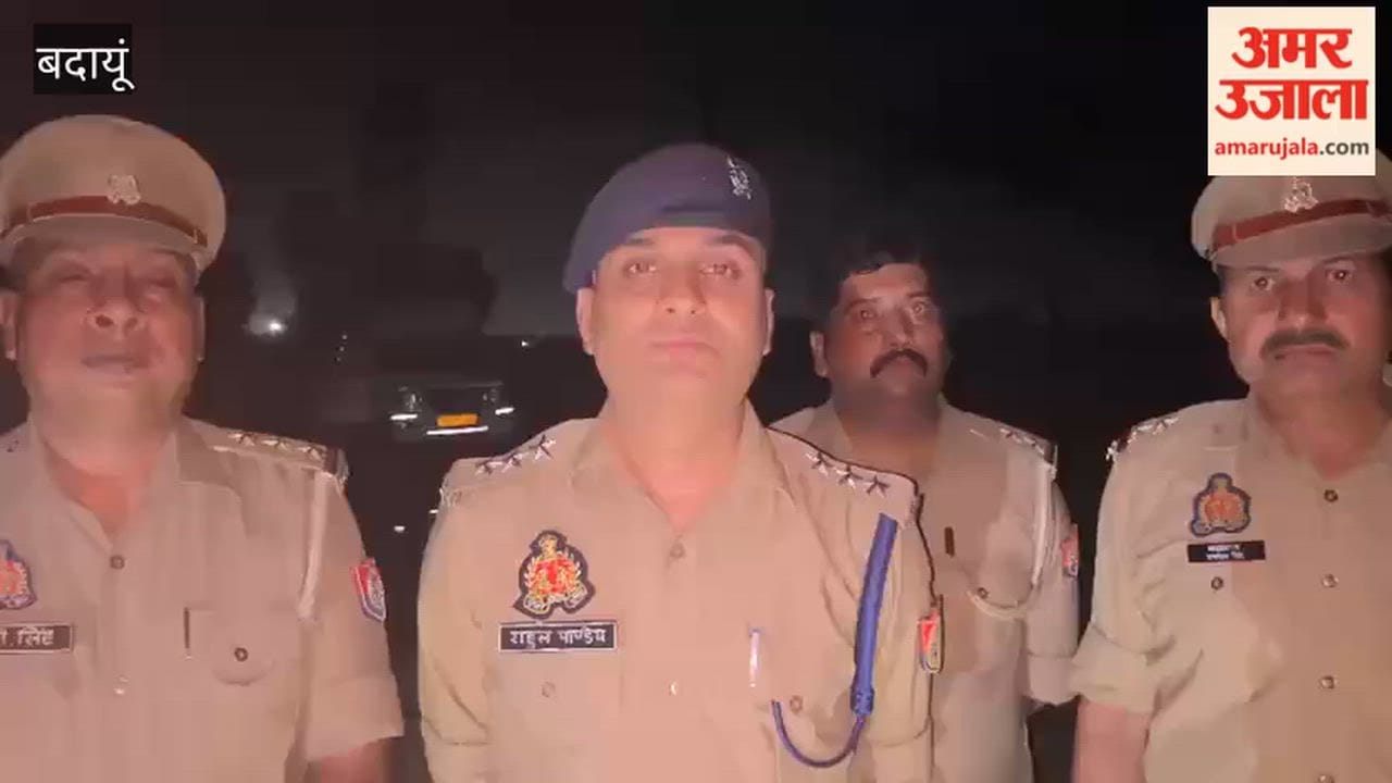 Police arrested a buffalo thief after an encounter in Budaun